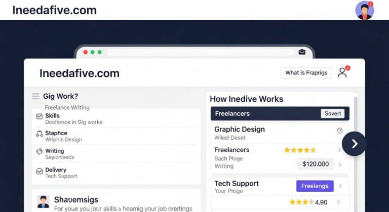Exploring Ineedafive com: Your Ultimate Resource for Gig Work Ineedafive com